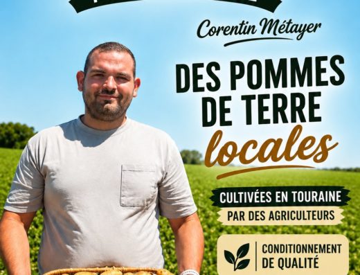 Touraine Pomme de Terre – Corentin Métayer, pommes de terre de Touraine